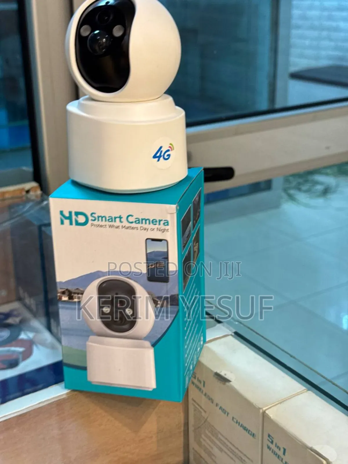 Security Camera Rechargable በሲም ካርድ የሚሰራ ካሜራ በቻርጅ