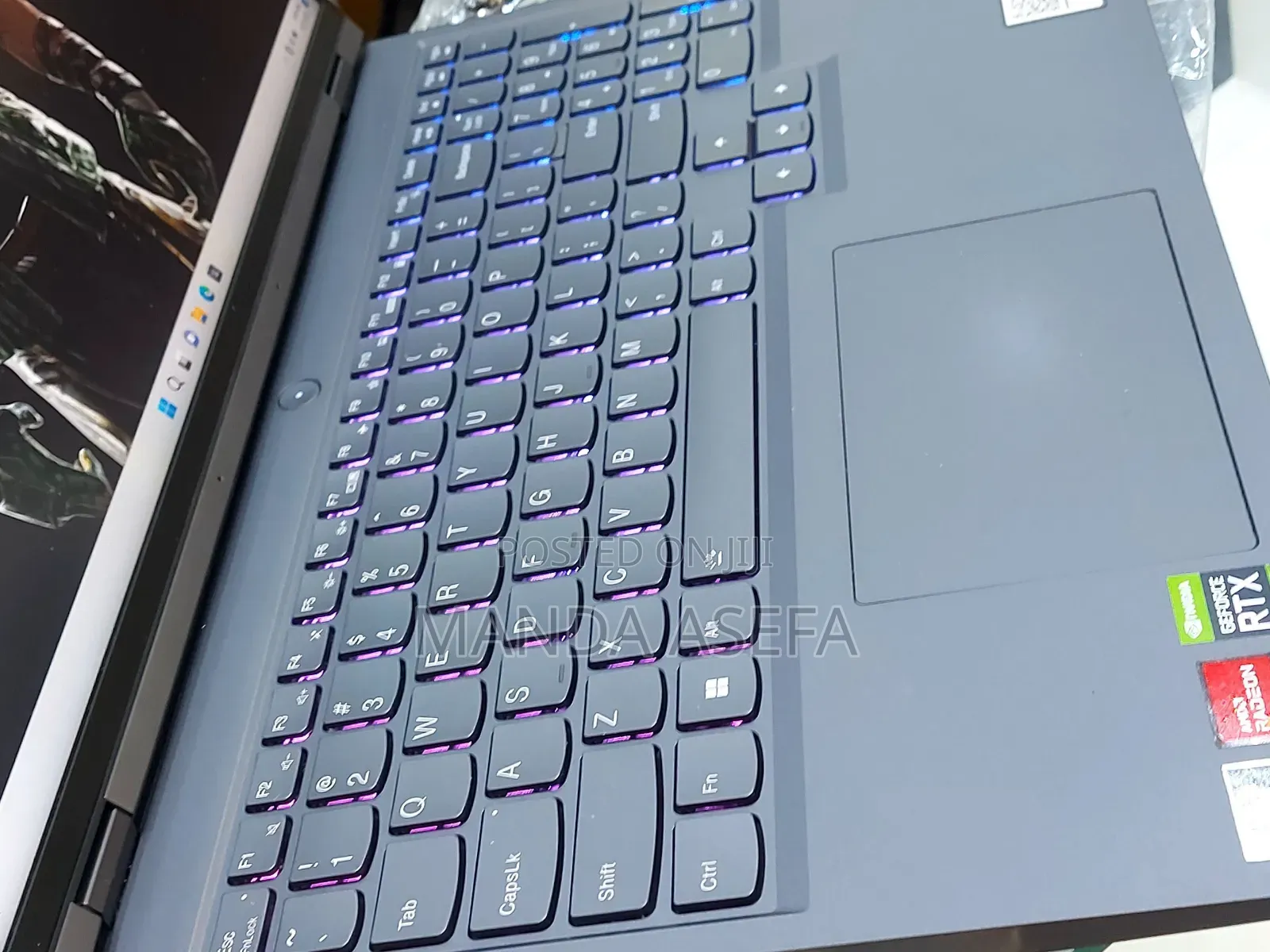 New Laptop Lenovo Legion 5 8GB AMD Ryzen 7 SSD 512GB