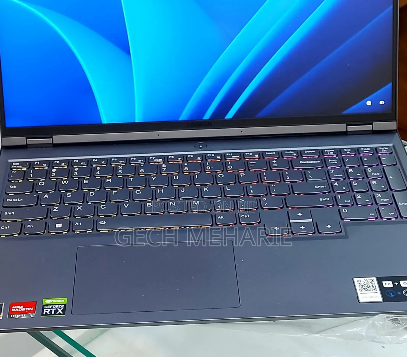 New Laptop Lenovo Legion 5 8GB AMD Ryzen 7 SSD 512GB