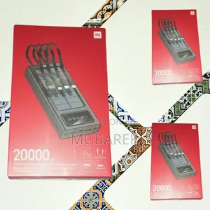 The One Power Bank for All: Mi 20000mah (Cable Included)