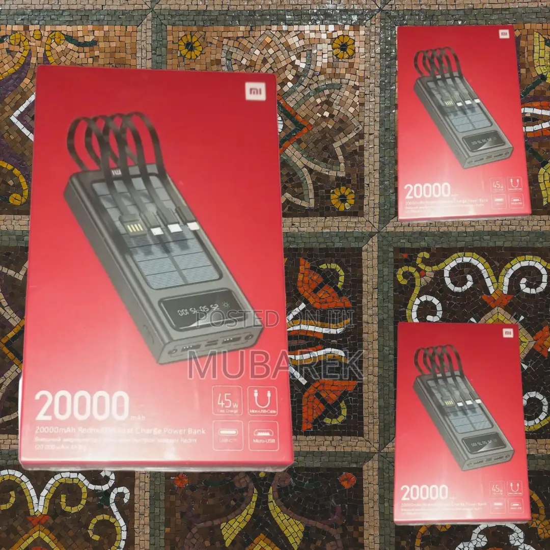 Empowering Your Connections: Mi 20000mah Power Bank Cable