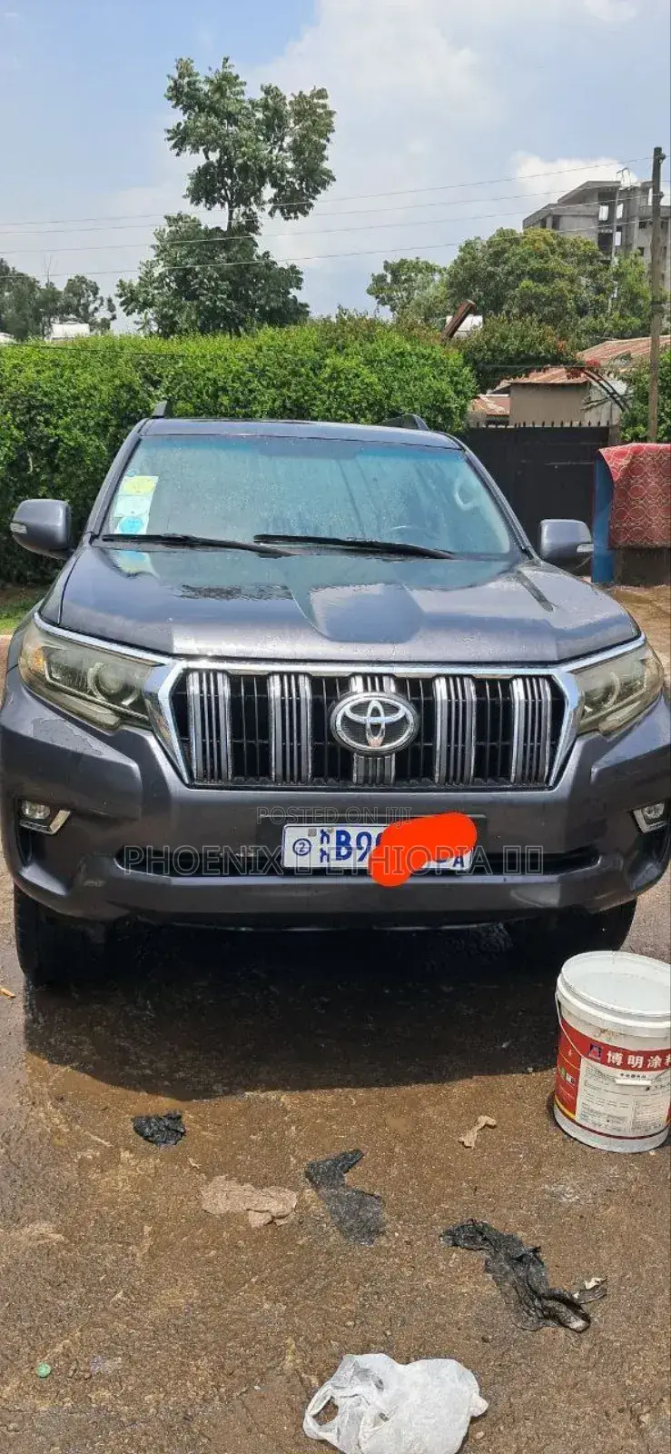 Toyota Land Cruiser Prado 2011 Gray