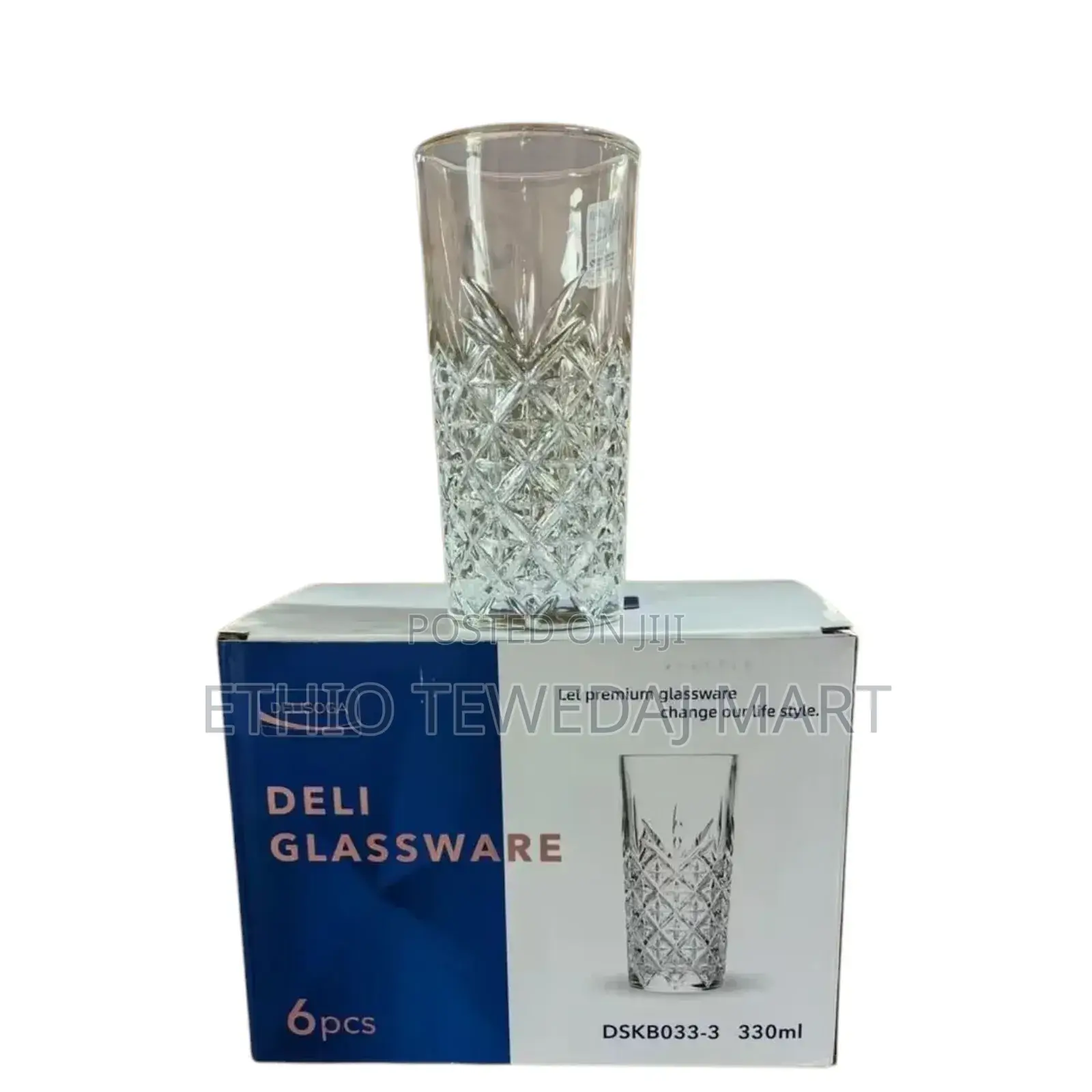Deli Glassware የውሃ ብርጭቆ