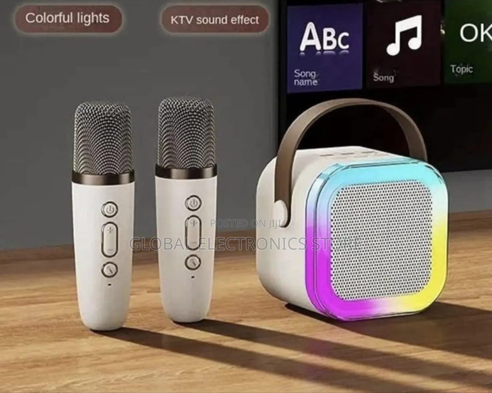 RGB Wireless Bluetooth Speaker With Two Microphone