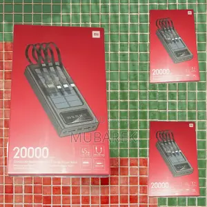 Great for Road Trips: Mi 20000mah Power Bank (Cable Includ)