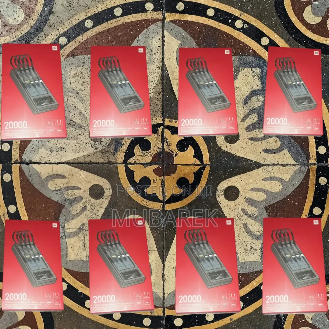 Essential for Outdoor Photography: Mi 20000mah + Cable