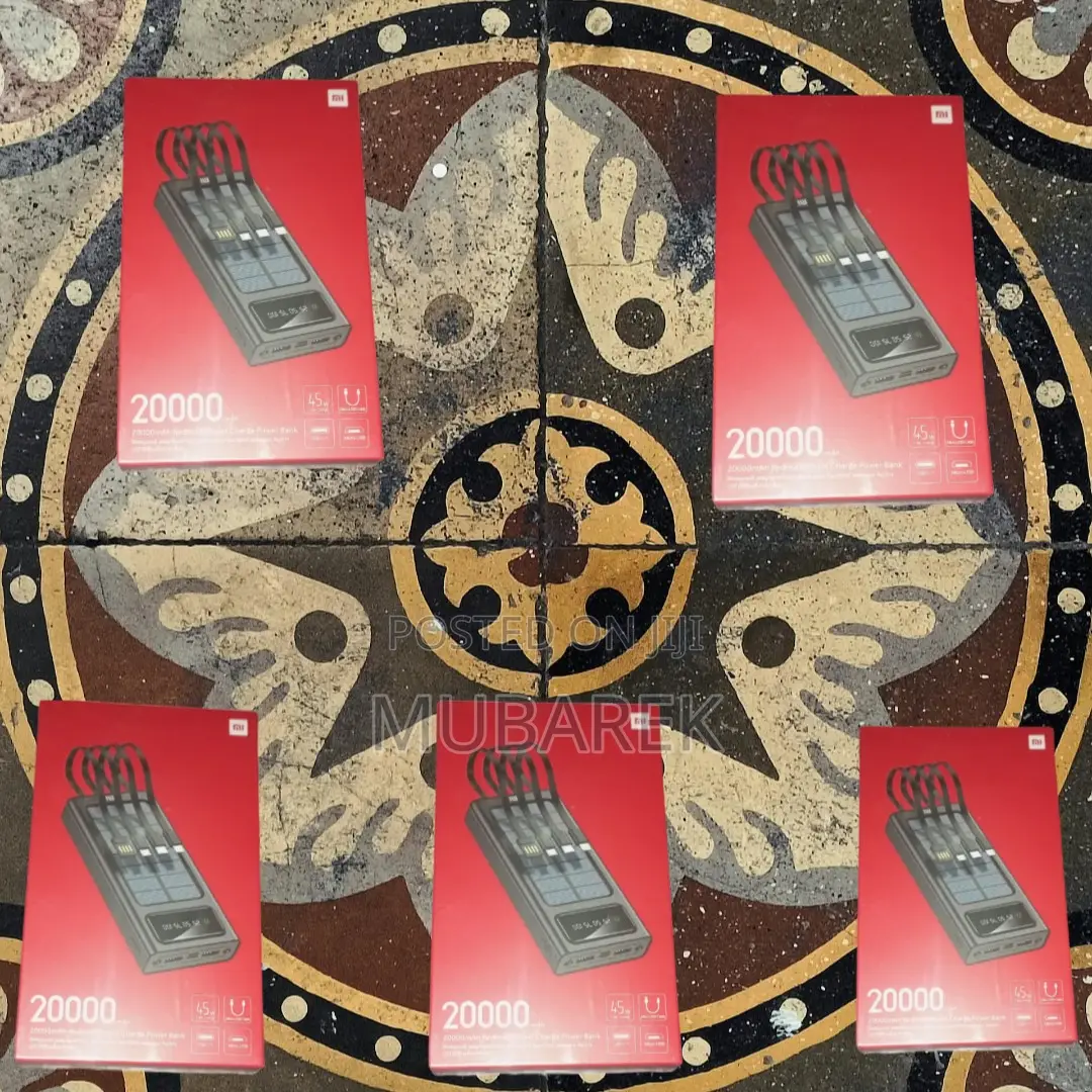 Keep Your Gear Going: Mi 20000mah Power Bank Cable