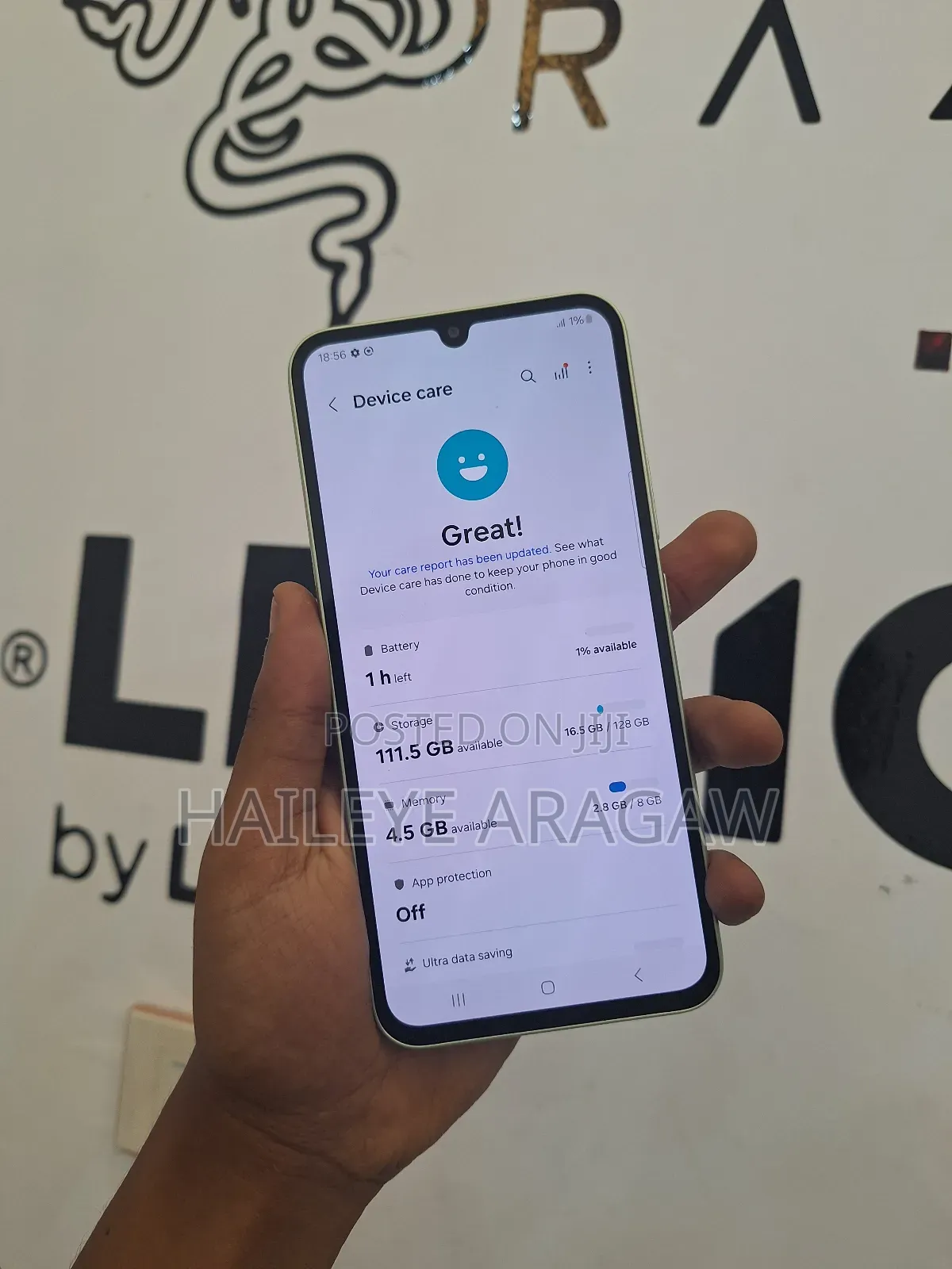 New Samsung Galaxy A34 5G 128 GB Green