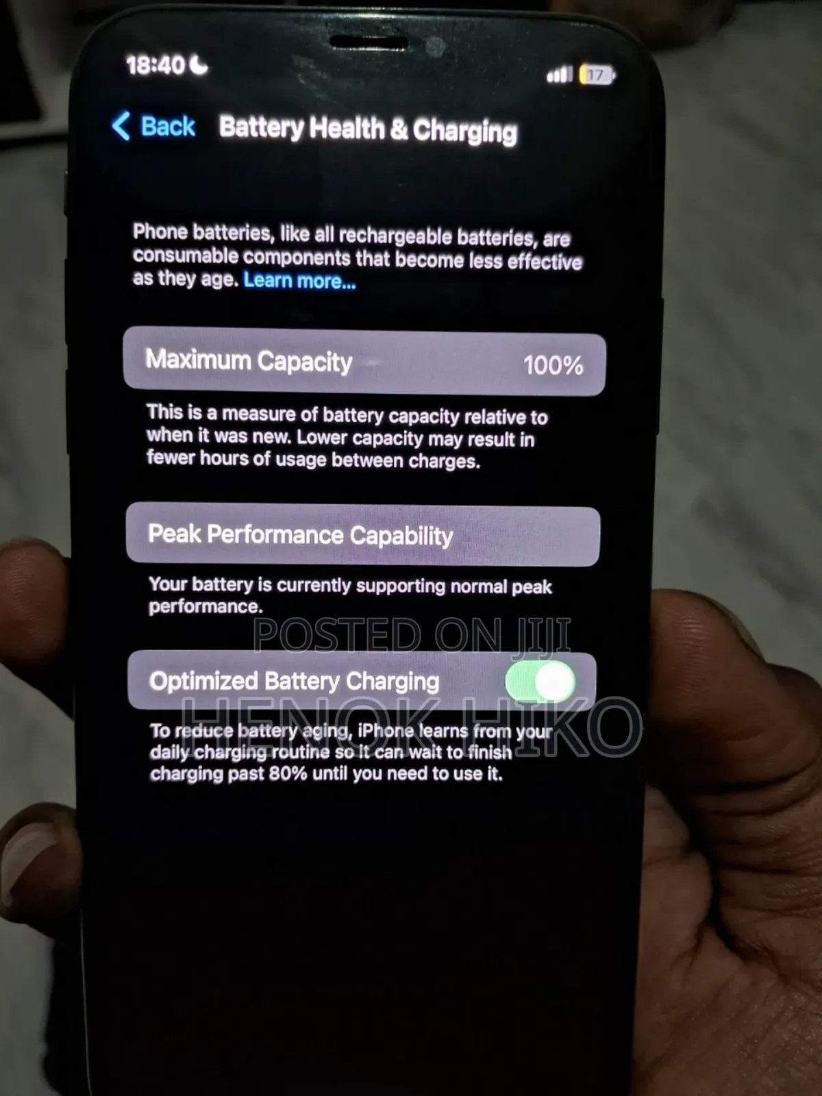 Apple iPhone X 64 GB Black