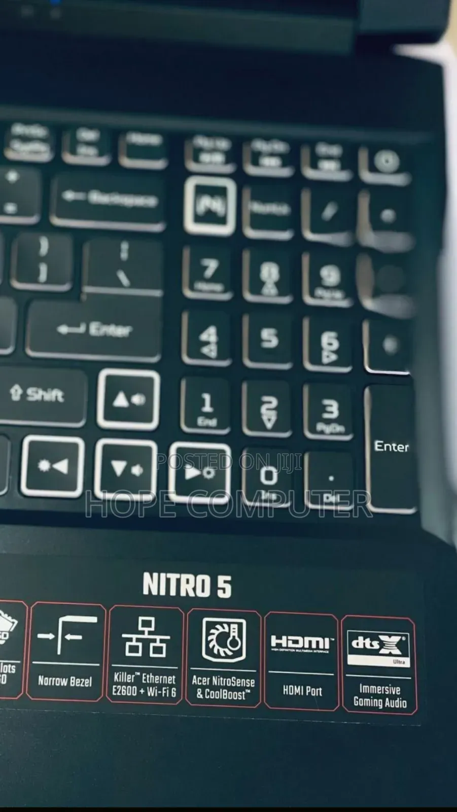 New Laptop Acer Nitro 5 8GB Intel Core I5 SSD 512GB