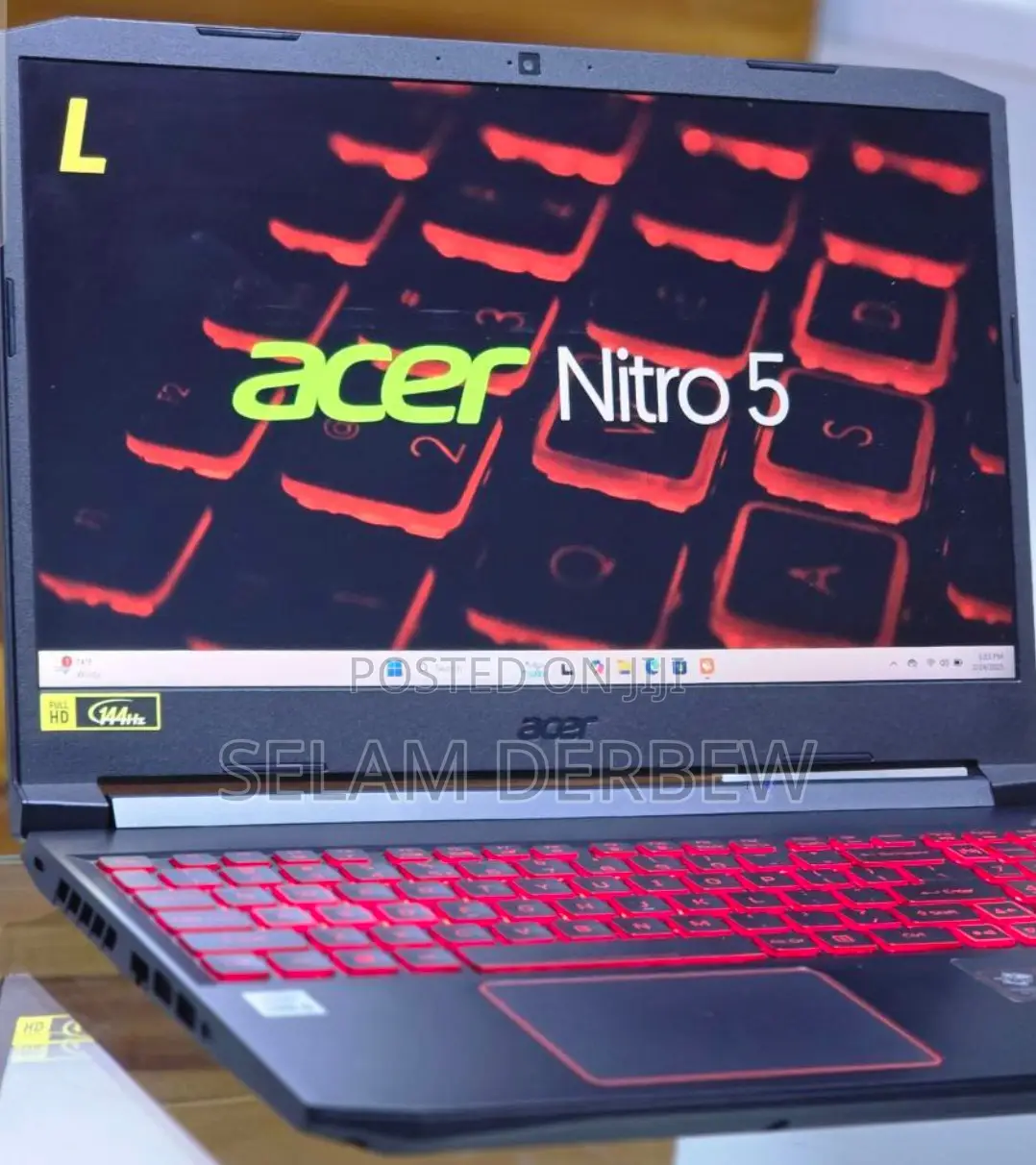 New Laptop Acer Nitro 5 16GB Intel Core I7 SSD 1T