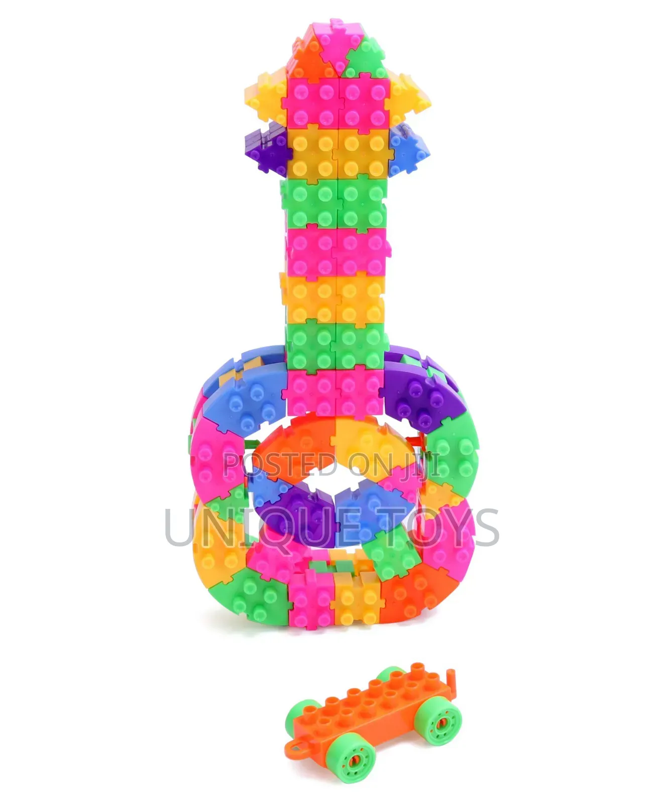 Multifunctional Guitar Shape Building Blocks Set, 97 PCS