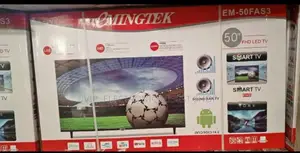 Emingtek 50 Inch Tv Smart Android Frameless Tv