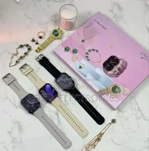 Photo - Ladies Smart Watch With 6 in 1 Combo Set
