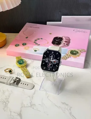 Ladies Smart Watch With 6 in 1 Combo Set