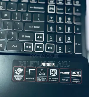 New Laptop Acer Nitro 5 8GB Intel Core I5 SSD 512GB