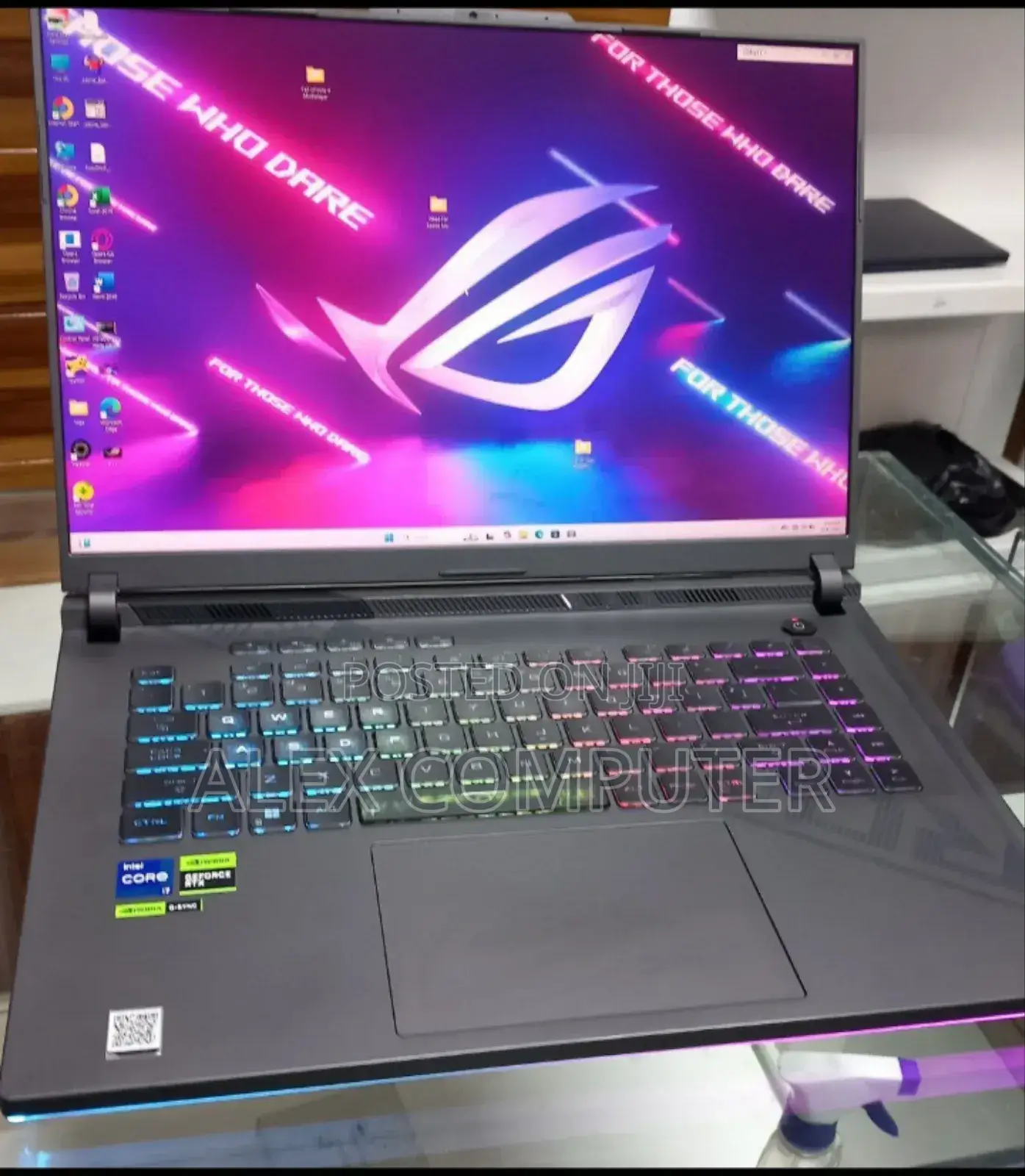 New Laptop Asus ROG Strix G16 G614 16GB Intel Core I7 SSD 1T