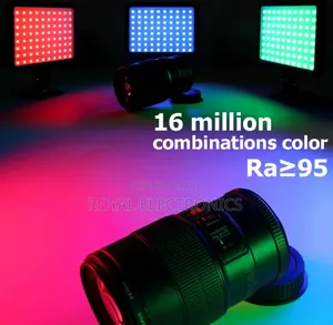 Professional Bi-Color RGB Fill Light With 2 Meter Stand