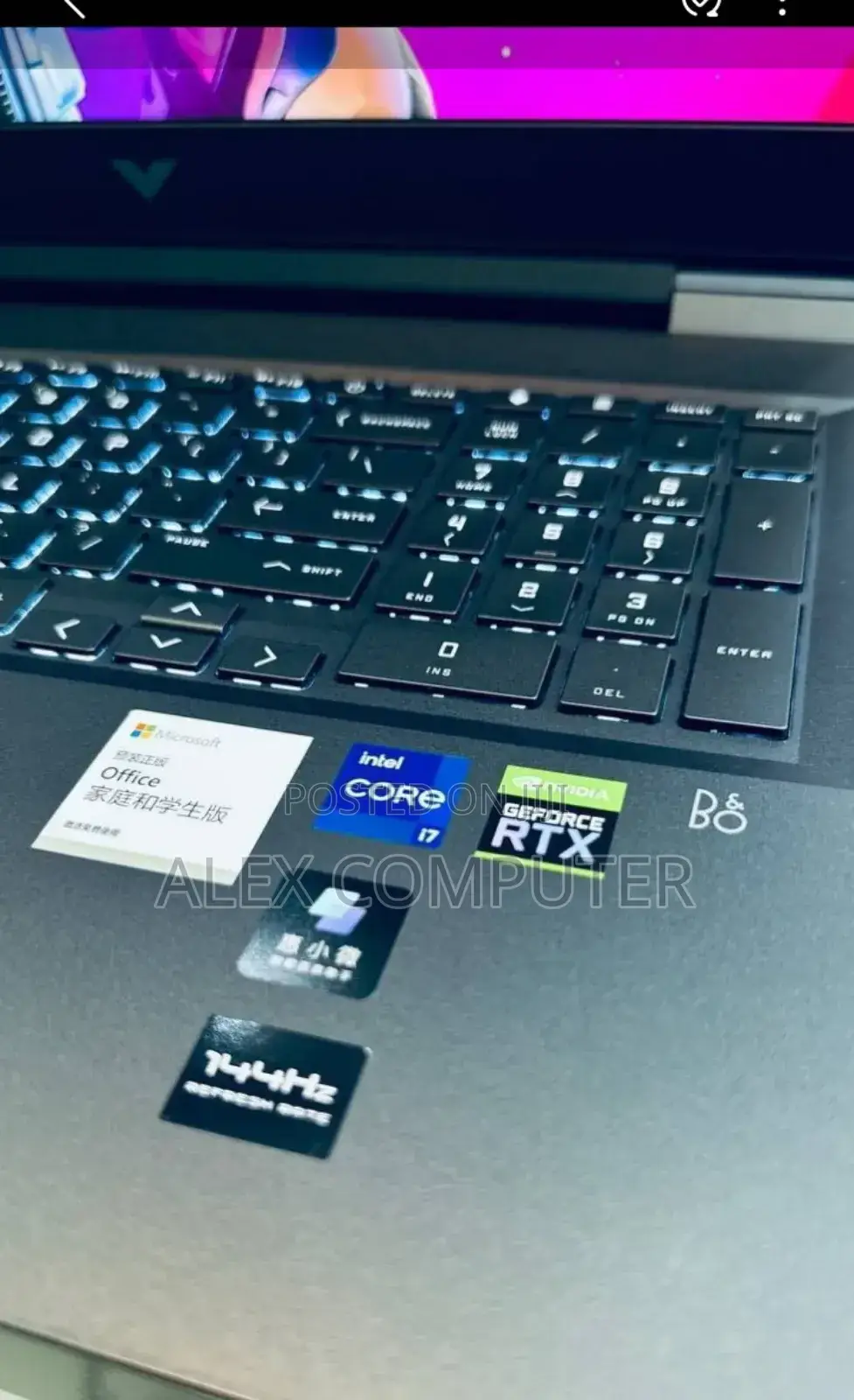 New Laptop HP Victus 15 16GB Intel Core I7 SSD 512GB