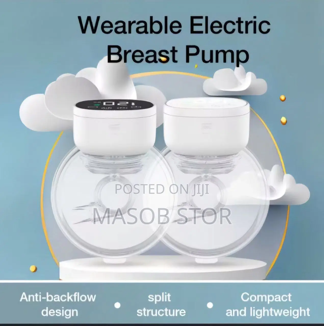 Wearable Electric Breast Pump / የጡት ማለቢያ
