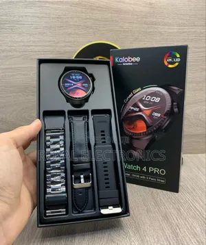Original Kalobee America Amoled Smart Watch With 3 Straps