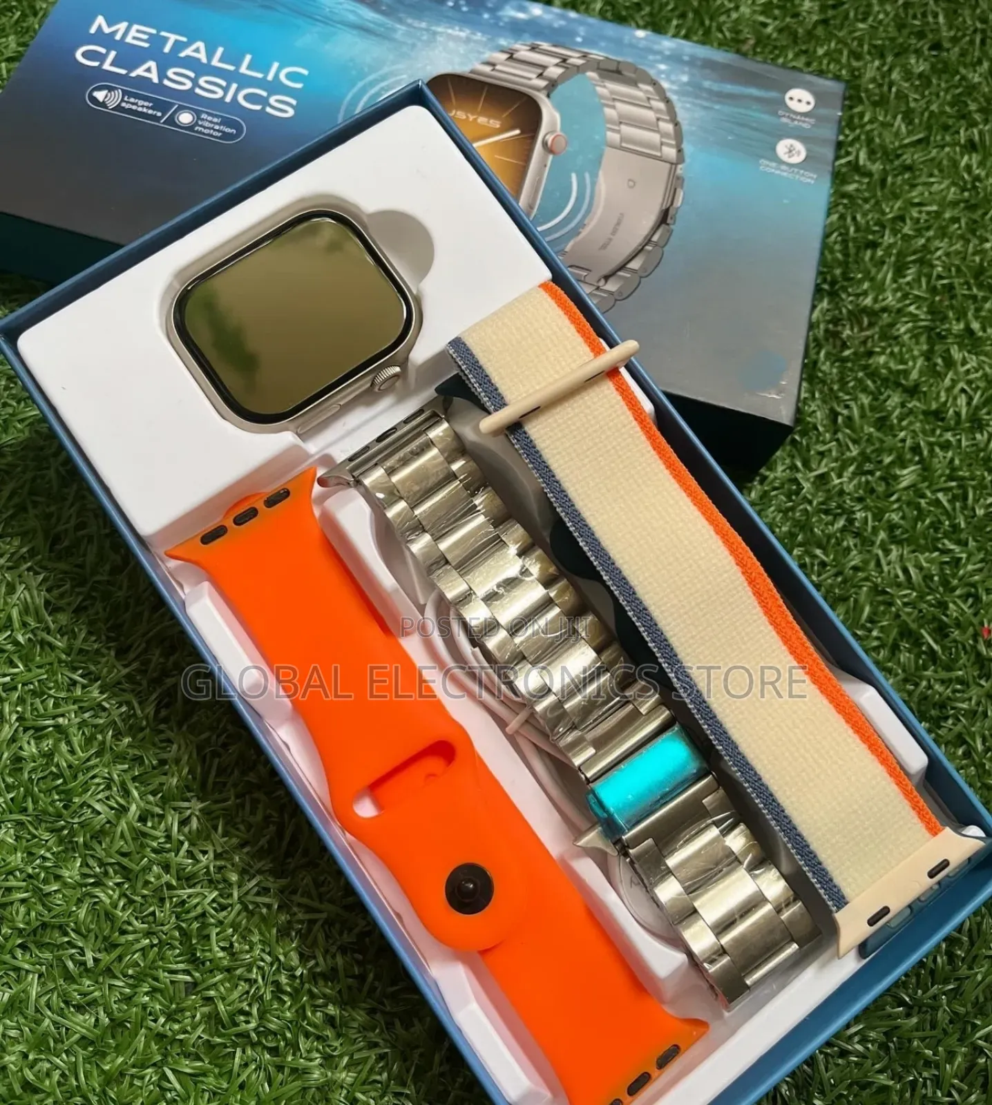 Original Series 9 Silver Edition With Four Straps