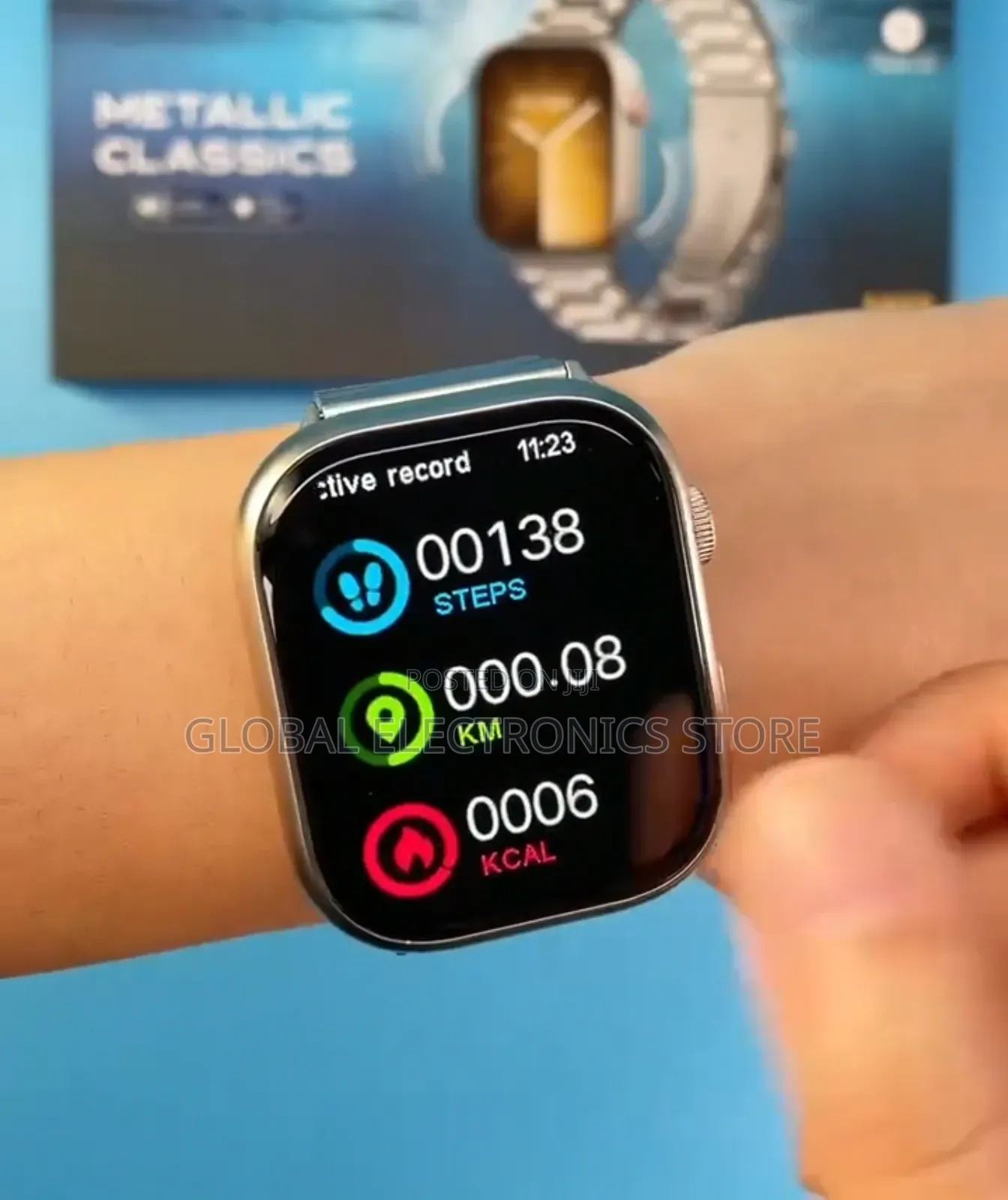 Original Series 9 Silver Edition With Four Straps