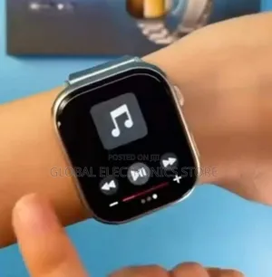 Silver Edition Smart Watch Series 9 45mm With 4 Straps