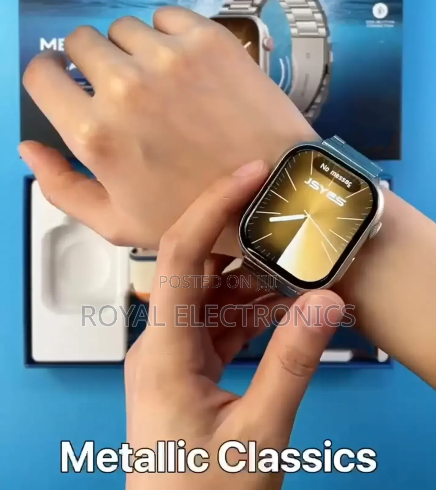 Premium Original Series 9 Smart Watch (Silver Edition 2025 )