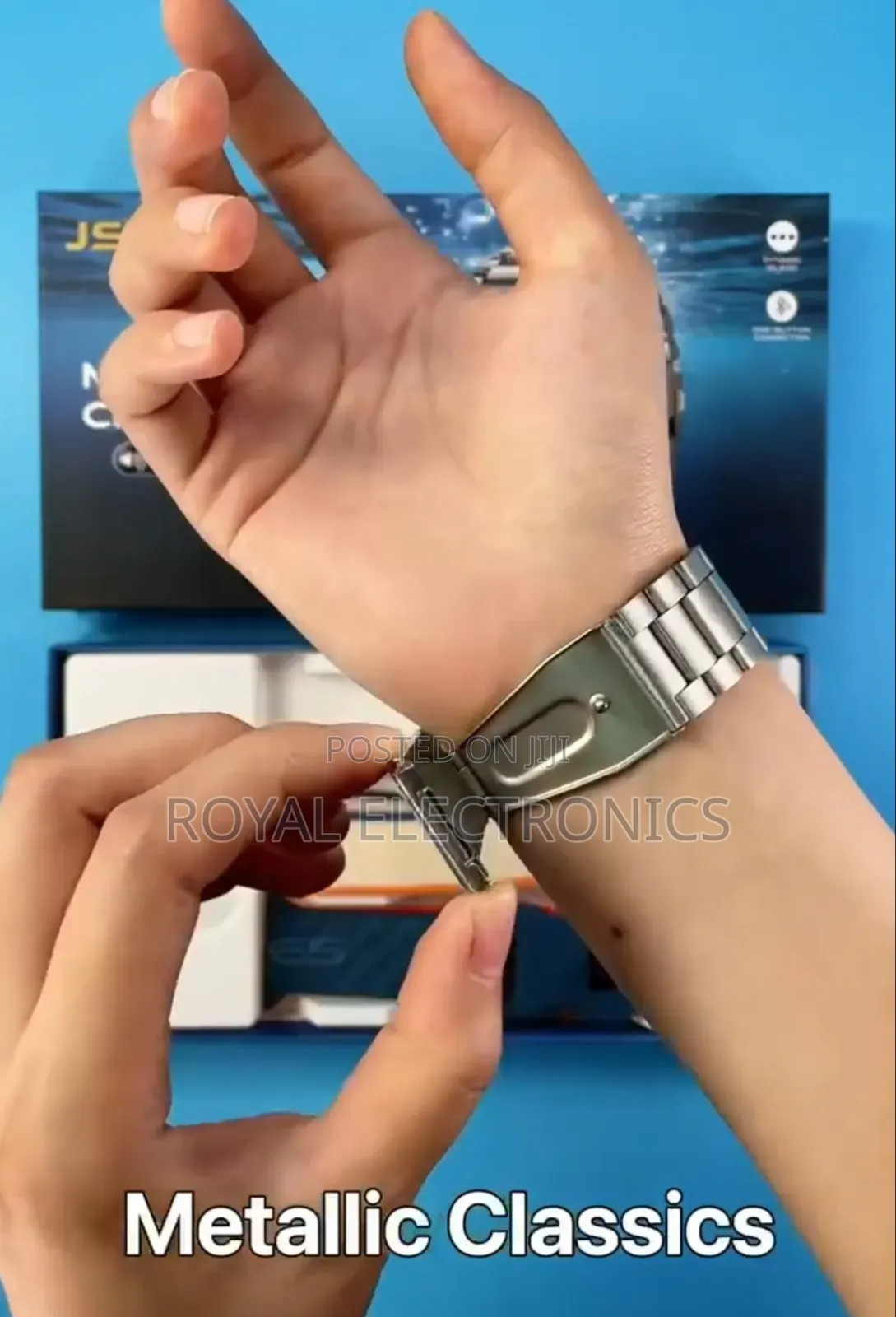 Premium Original Series 9 Smart Watch (Silver Edition 2025 )