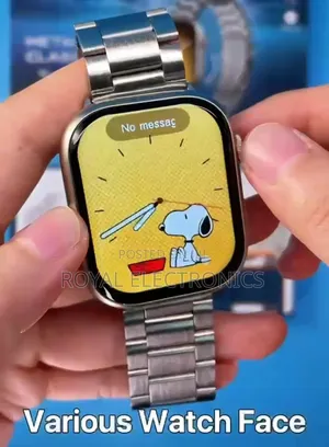 4 in 1 Series 9 Silver Edition Smart Watch