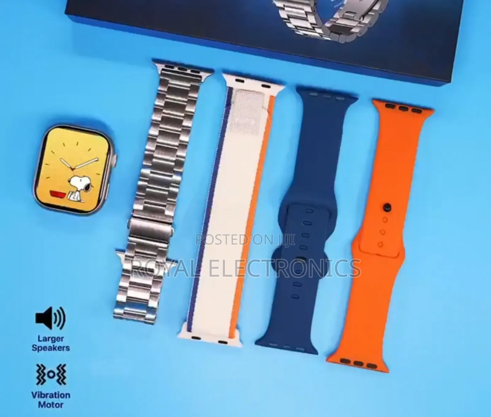 4 in 1 Series 9 Silver Edition Smart Watch