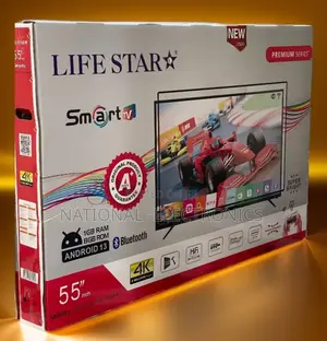 Photo - Lifestar Tv 55"Inch Tv Smart Android 13.0 Nwe Tv