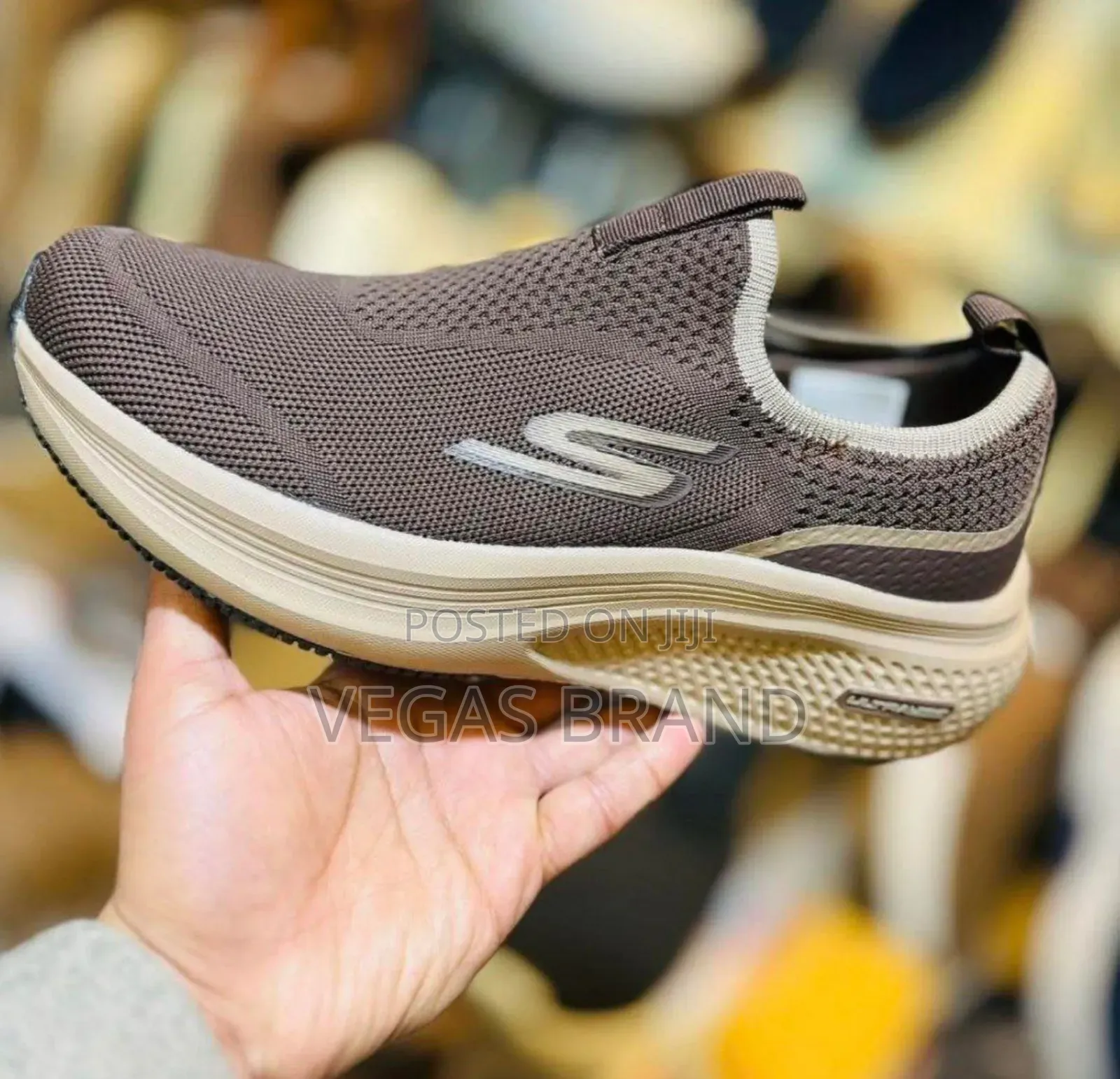 Sketchers Go Run Comfortable Dark Red Master Quality Shoes