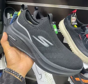 Photo - Sketchers Go Run Comfortable Black Master Quality Shoes