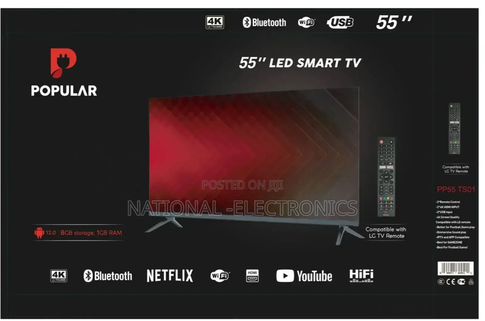 Popular 55"Inch Tv Smart Android Tv