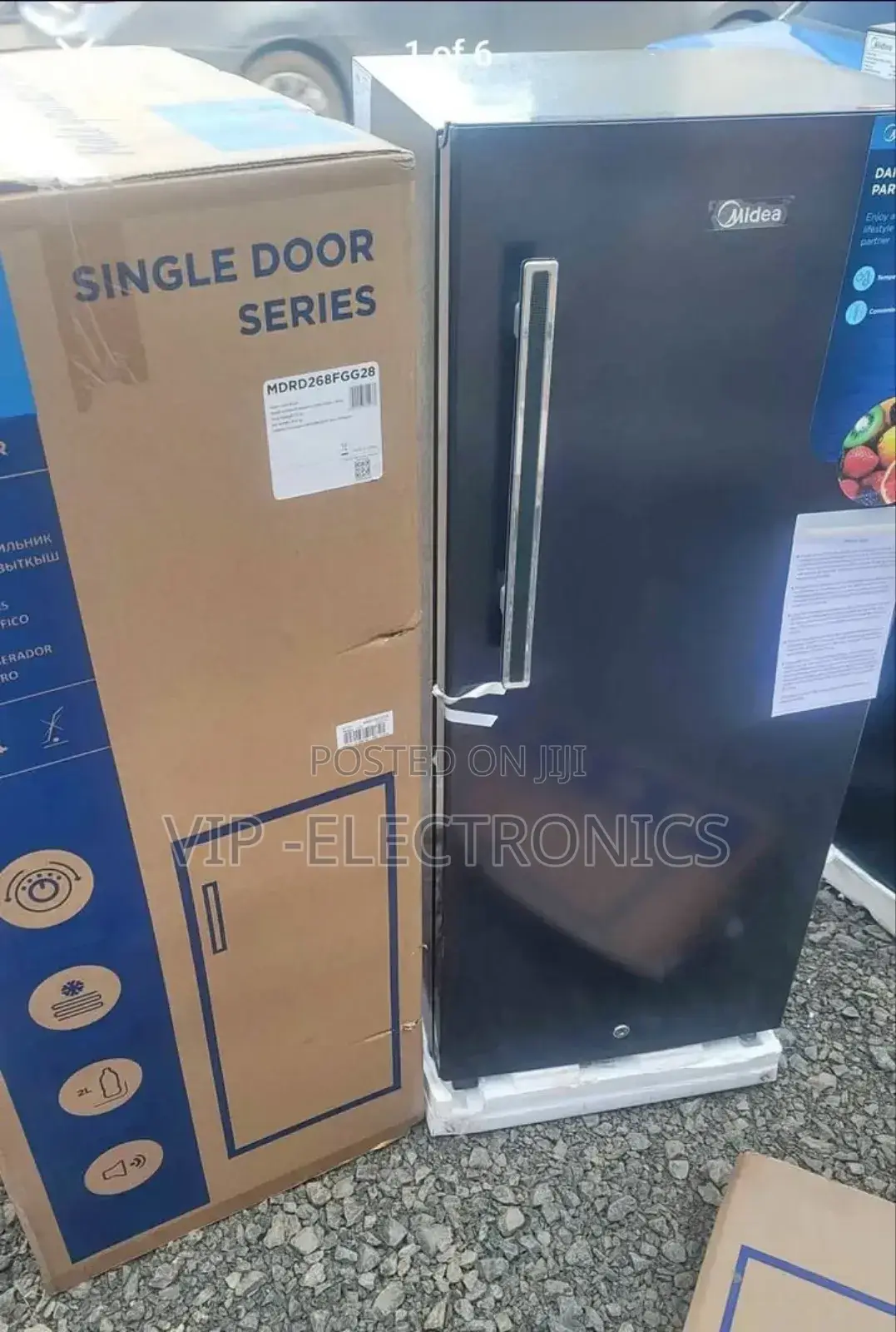 Midea Refrigerator 268