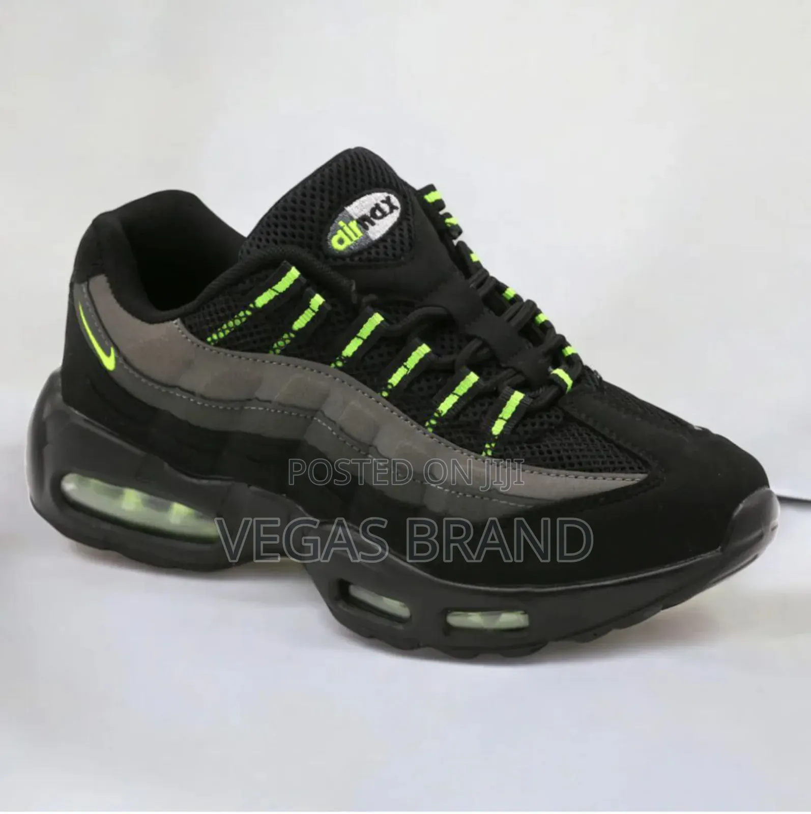 Nike Air Max 95 Black Yellow Master Quality Shoes