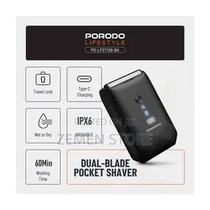 Porodo Dual-Blade Pocket Shaver Original