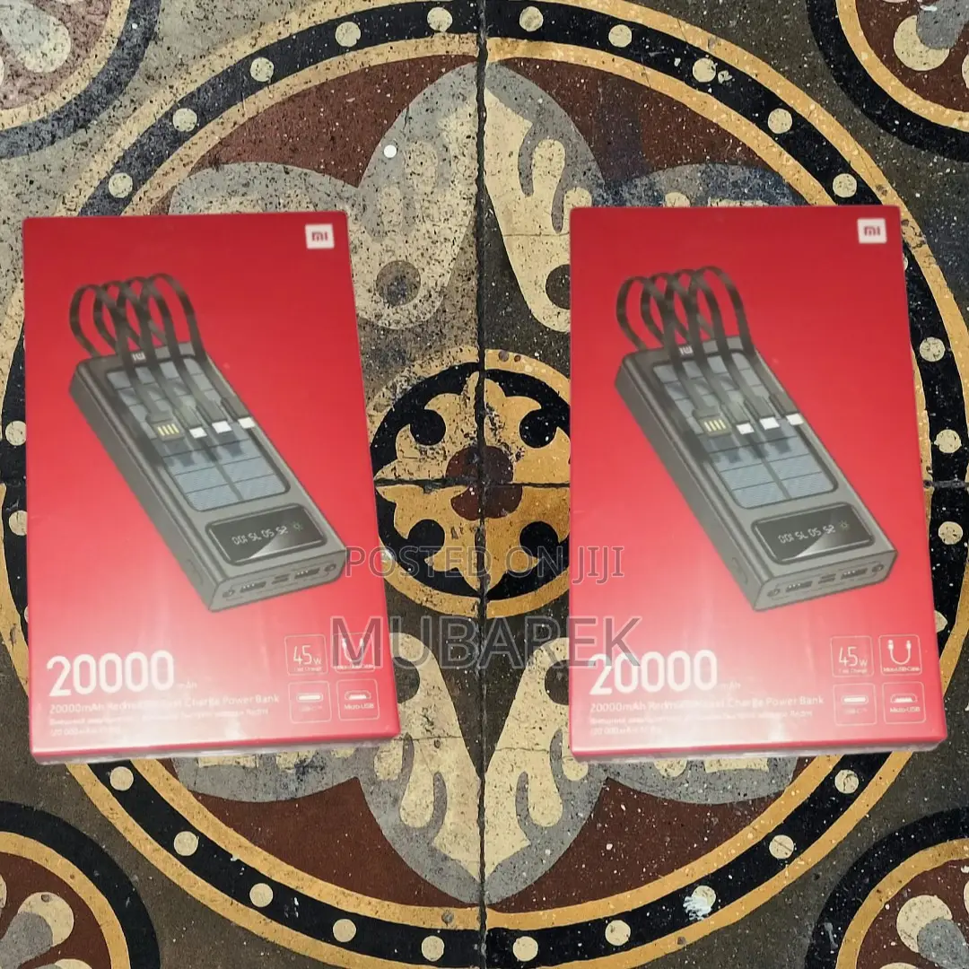 Exceptional Value: Mi 20000mah With Included Cable