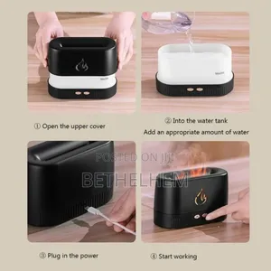 Flame Aroma Diffuser Humidifier