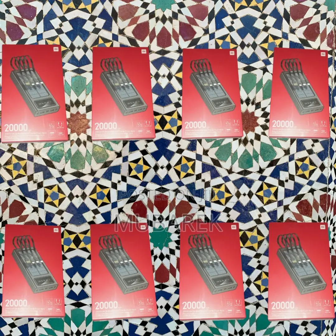 The Sensible Power Solution: Mi 20000mah (Cable Included)