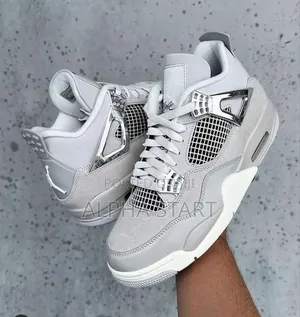 Air Jordan 4 #Retro "#Frozen Moment High Shoes for Men's