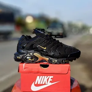 Nike #Air_max Plus Tn Black Dark Gold Master Quality Men 