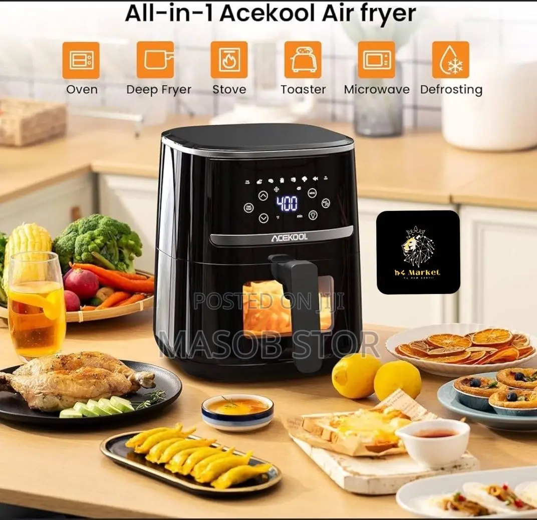 Saachi Air Fryer / ምግብ ያለ ዘይት ማብሰያ (መጥበሻ)