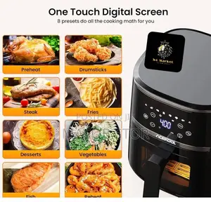 Saachi Air Fryer / ምግብ ያለ ዘይት ማብሰያ (መጥበሻ)