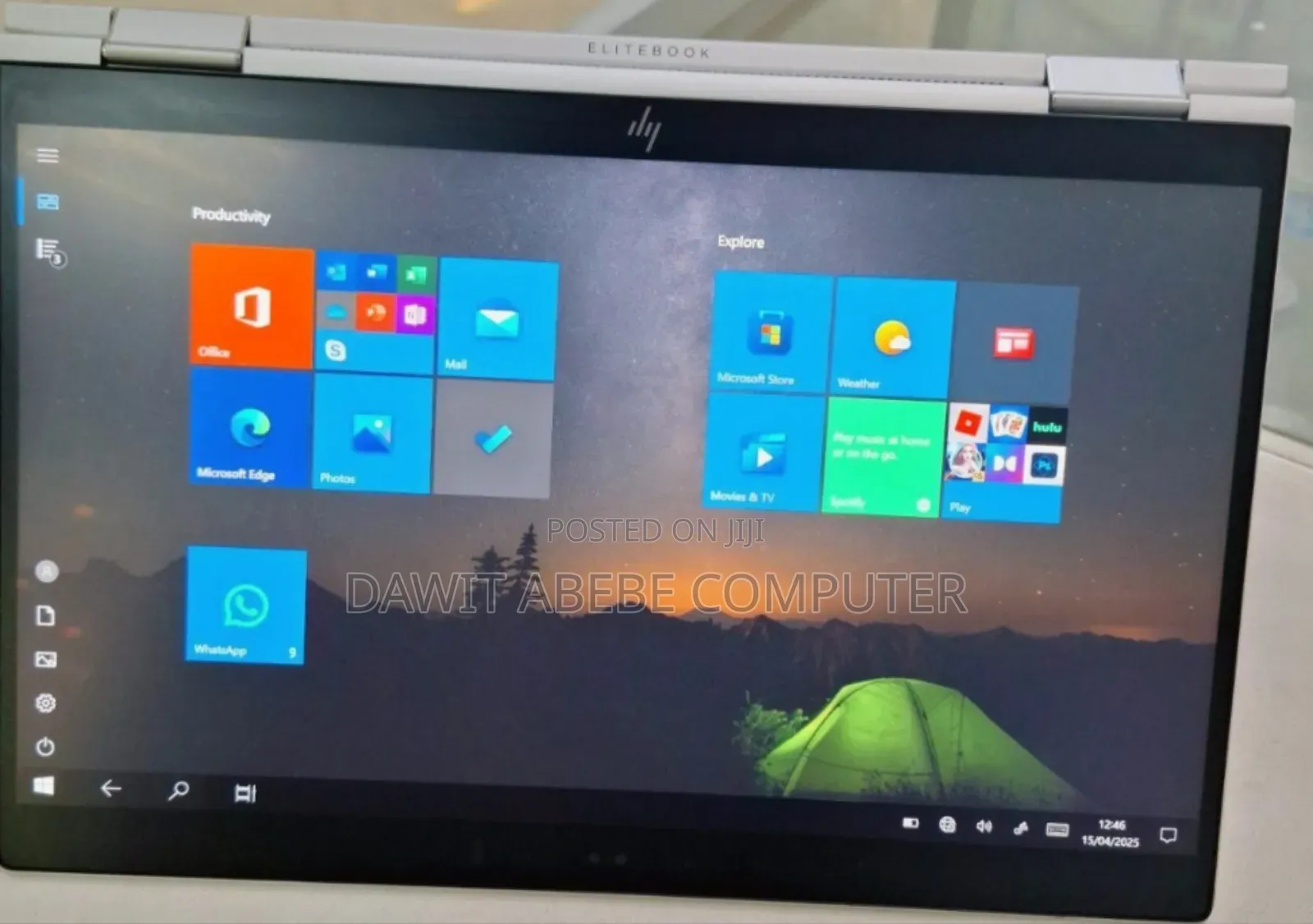 New Laptop HP EliteBook X360 1030 G3 8GB Intel Core I7 SSD 512GB