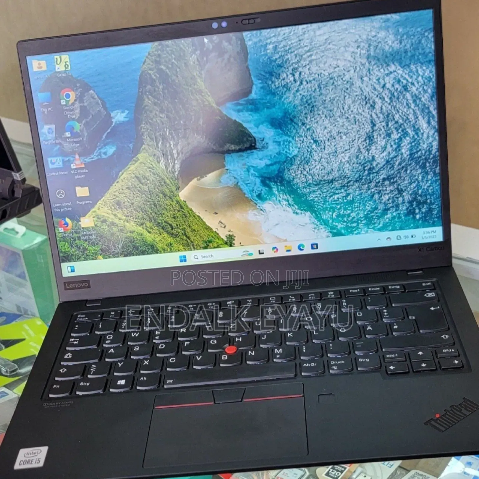 New Laptop Lenovo ThinkPad X1 Carbon 16GB Intel Core I5 SSD 512GB