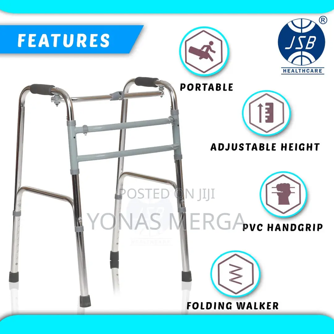 Walker With Wheels፹向iron (Frame) Adult Adjustable Walker
