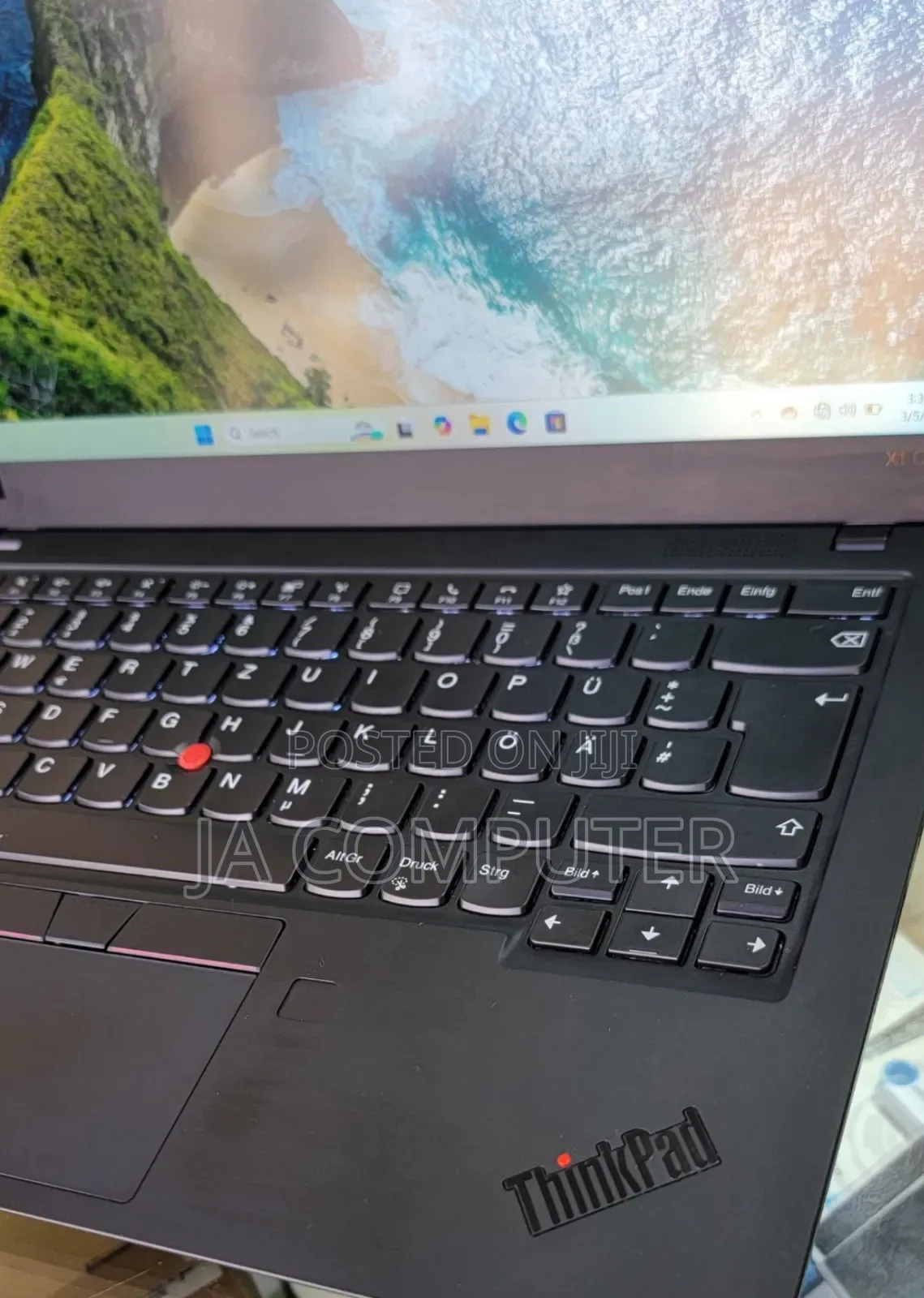 New Laptop Lenovo ThinkPad X1 Carbon 16GB Intel Core I5 SSD 512GB